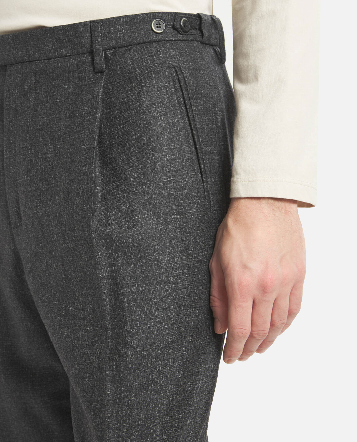Barena Venezia Logo Casual Pants In Gray