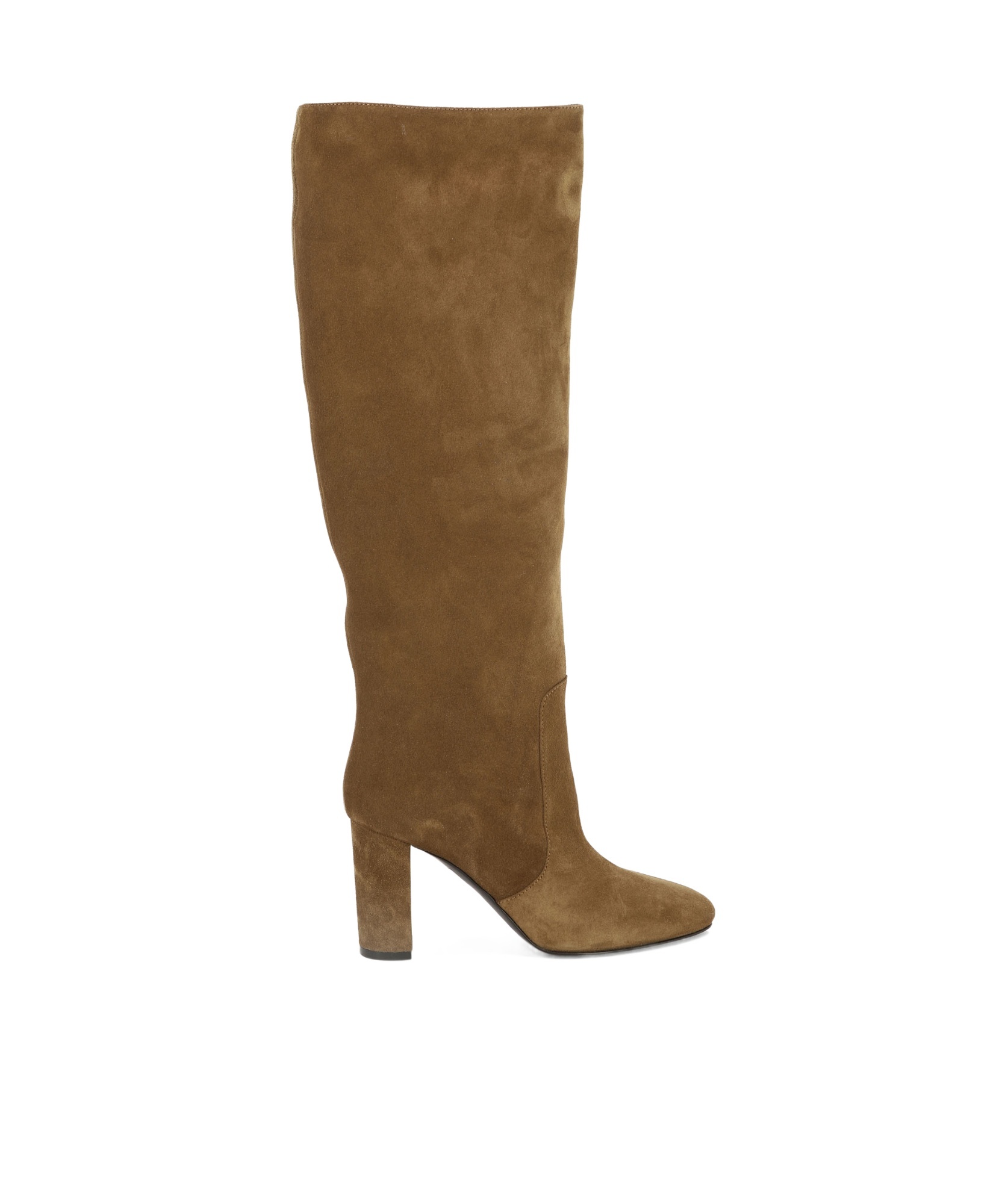 Via Roma 15 Thick-heeled Boots In Brown