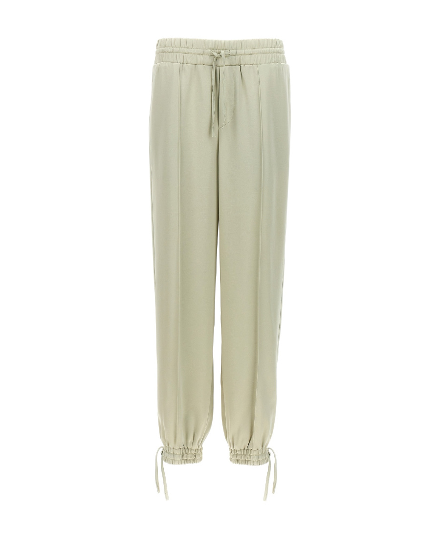 Jil Sander Lightweight Relaxed Fit Joggers With Elastic Details In Nude