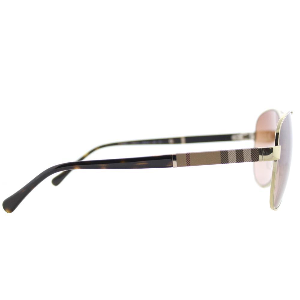 Burberry Eyewear Aviator Frame Sunglasses In Nude