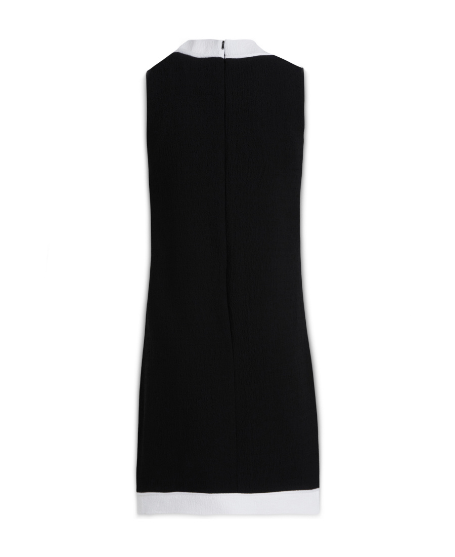 Moschino Pocket-detailed Sleeveless Mini Dress In Black