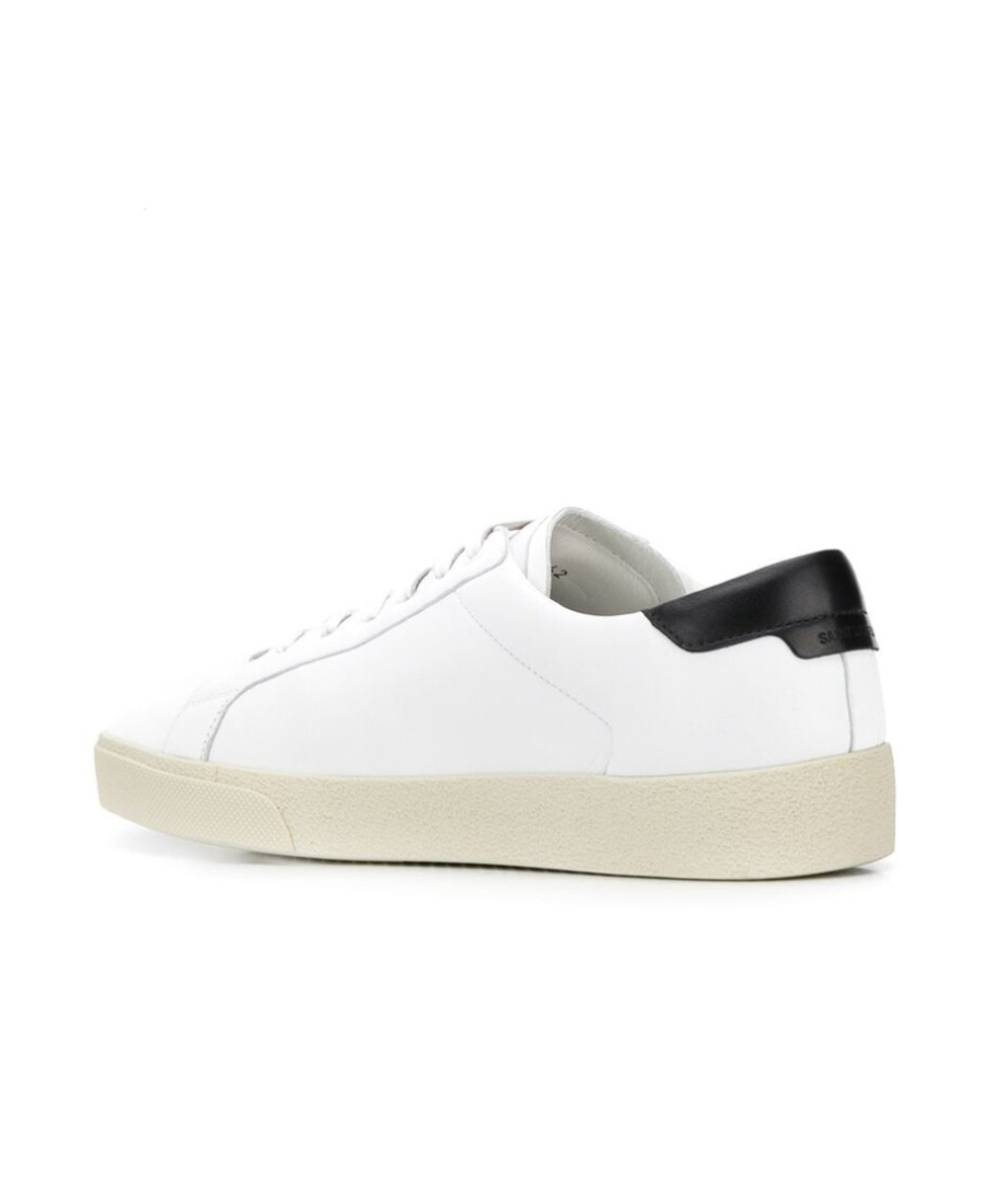 Saint Laurent Court Sl/06 Sneakers In White