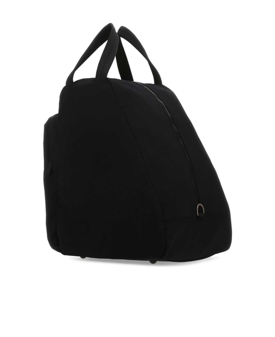 Prada Full Zipper Travel Bag In Black