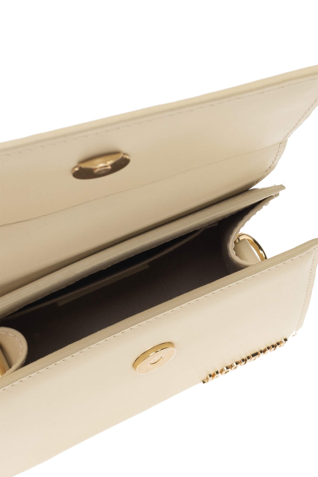 Jacquemus Le Chiquito Moyen Leather Handbag In Nude
