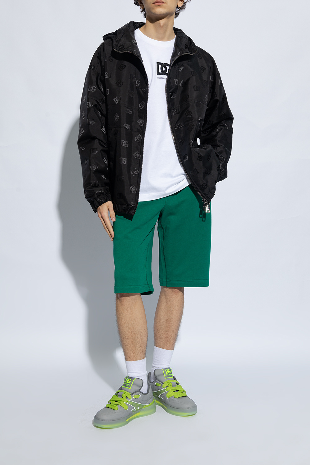 Dolce & Gabbana Modern Low-top Sneakers Featuring Eyelet Detailing In Gray