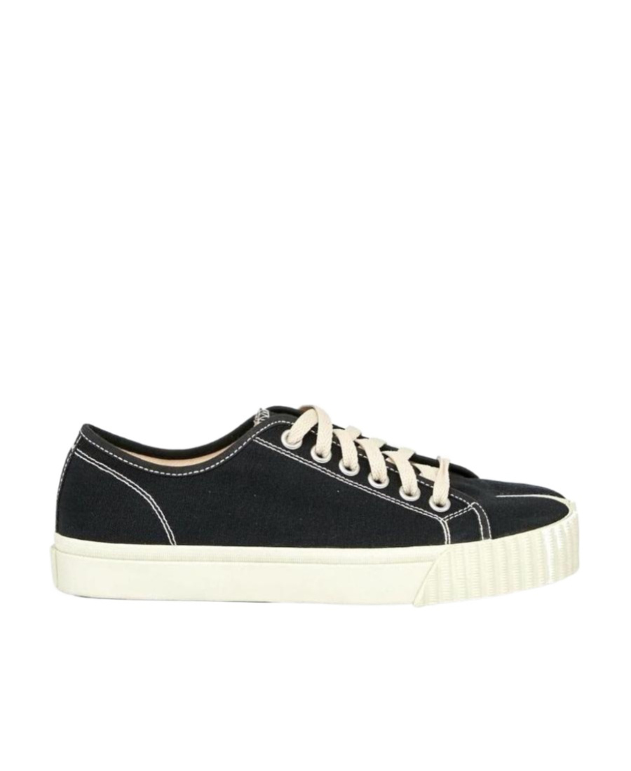 Maison Margiela Tabi-split-toe-sneakers In Black