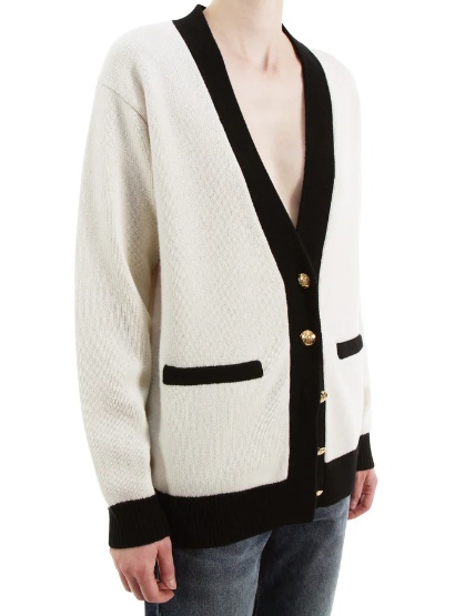 Nili Lotan Extra-large Cashmere Cardigan In Multi