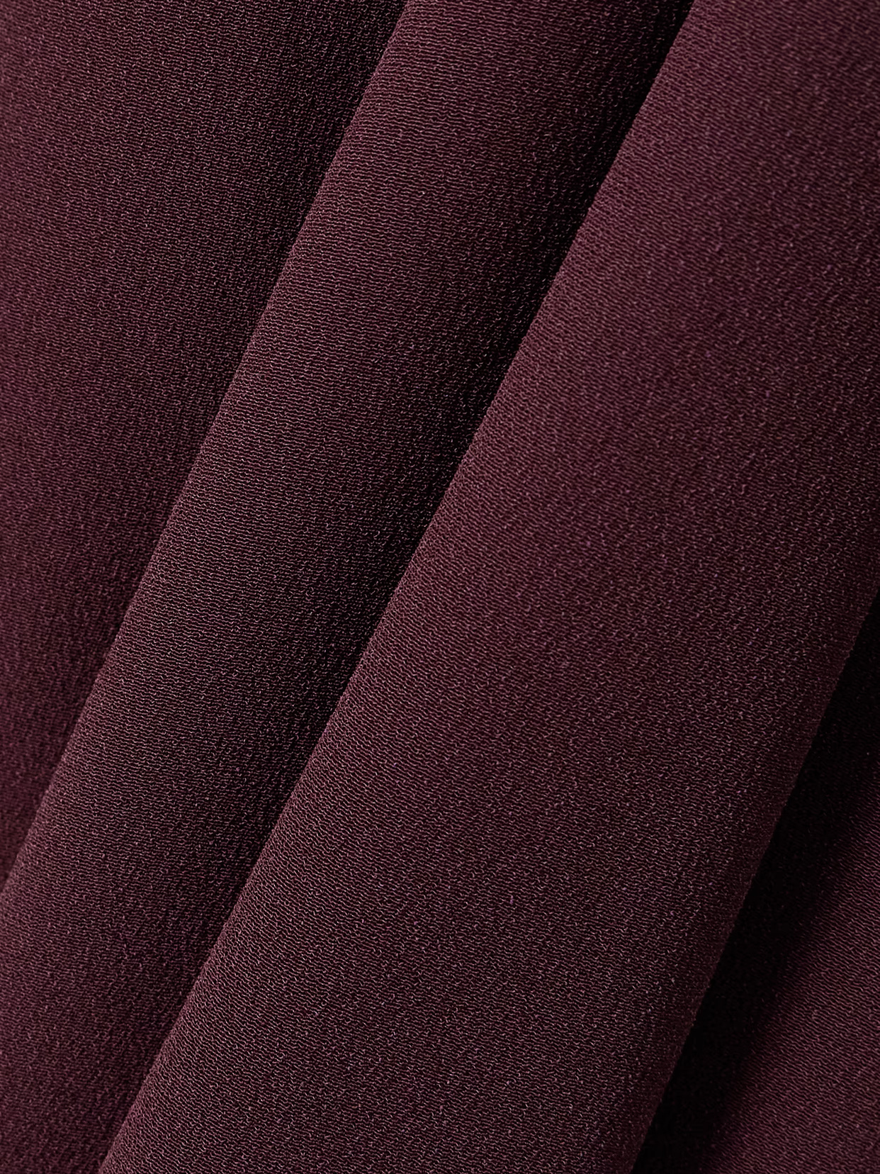 Brunello Cucinelli Halterneck Dress With Beaded Collar In Burgundy