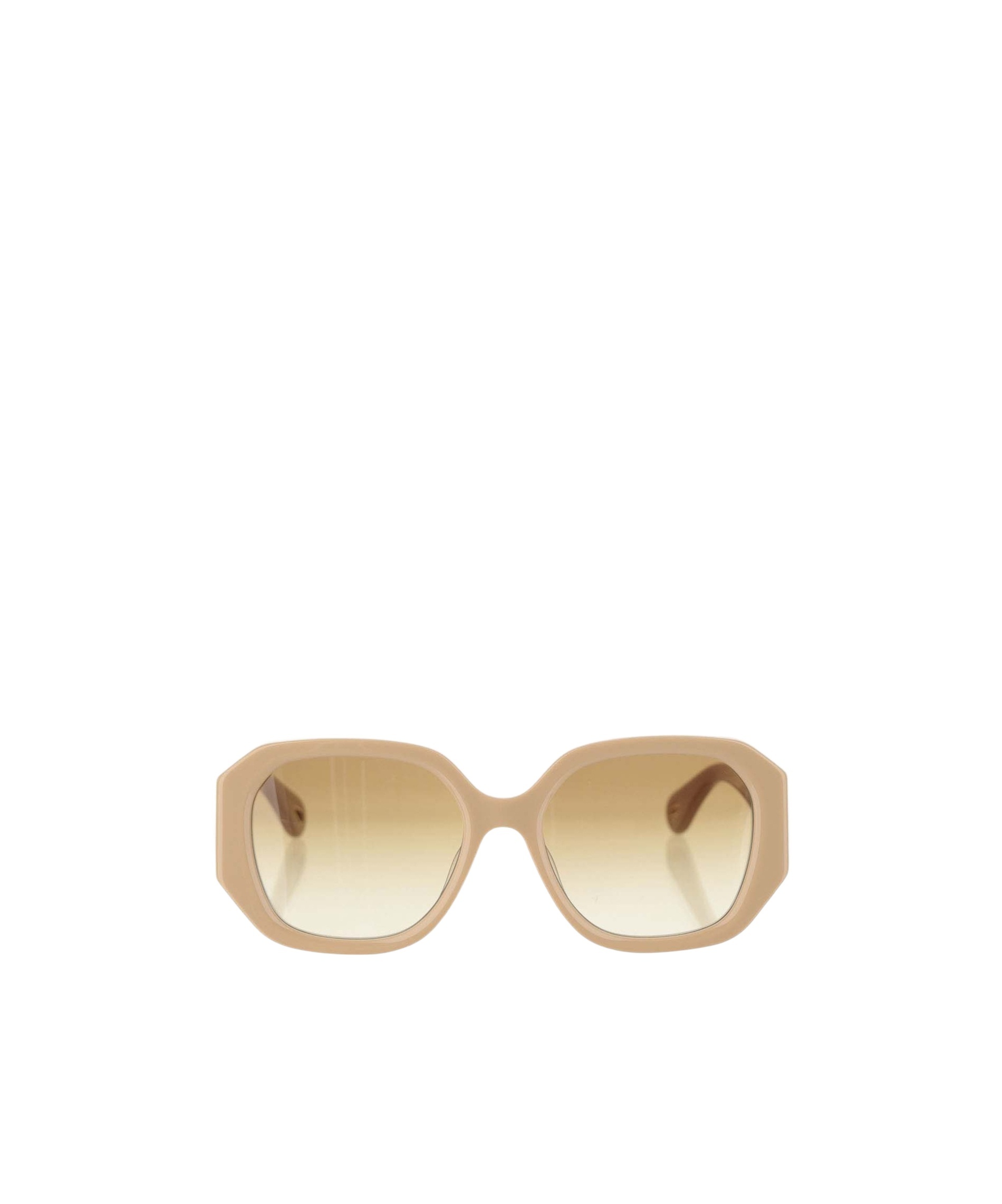 Chloé Marcie Oversize frame Sunglasses In Nude ModeSens