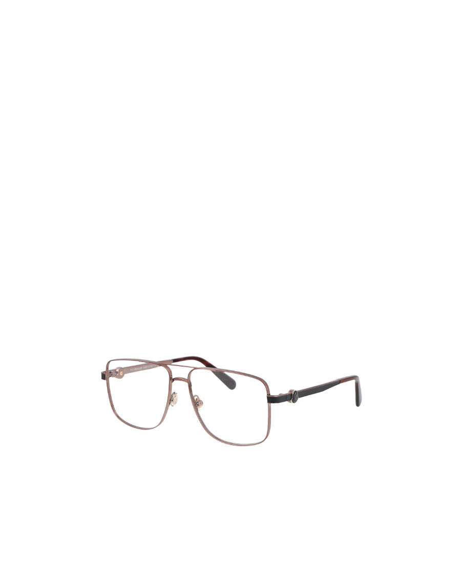 Moncler Logo Flat Mirror In Gray