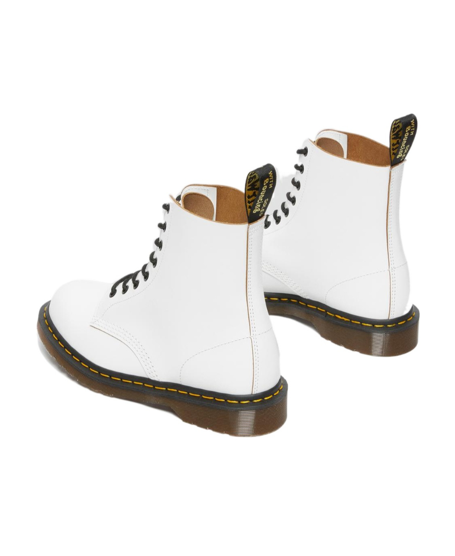 Dr. Martens' 1460 Vintage 8-hole Boots In White