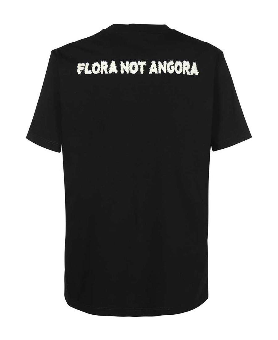 Stella Mccartney Logo Short-sleeved T-shirt In Black
