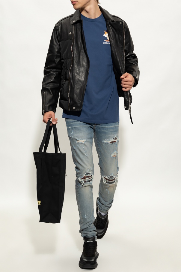 Amiri Imitation Old Jeans In Gray