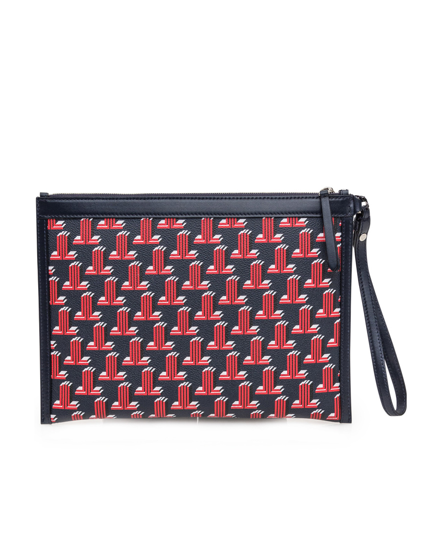 Lanvin Logo Printing Handbag In Black