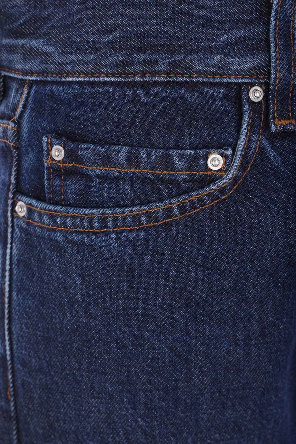 Totême Low Straight Denim Jeans In Blue