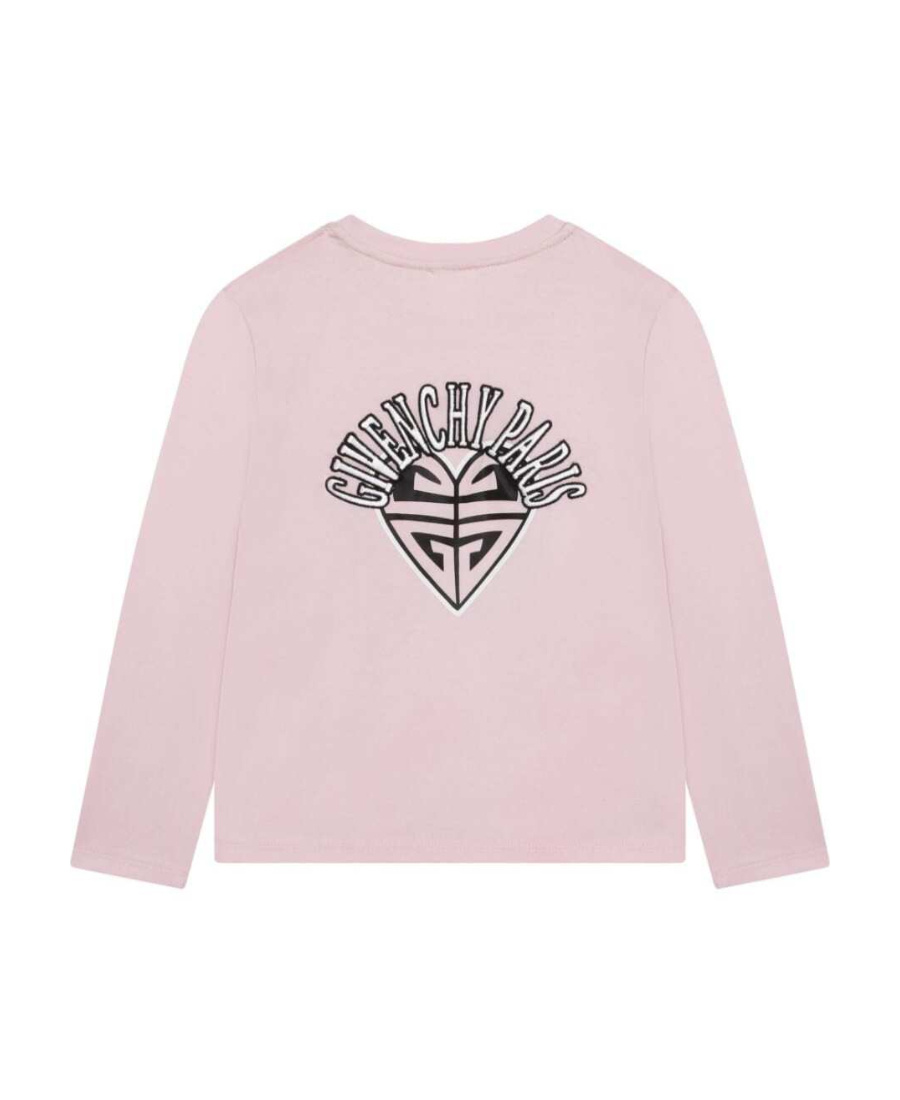 Givenchy Long Sleeved T-shirt In Pink