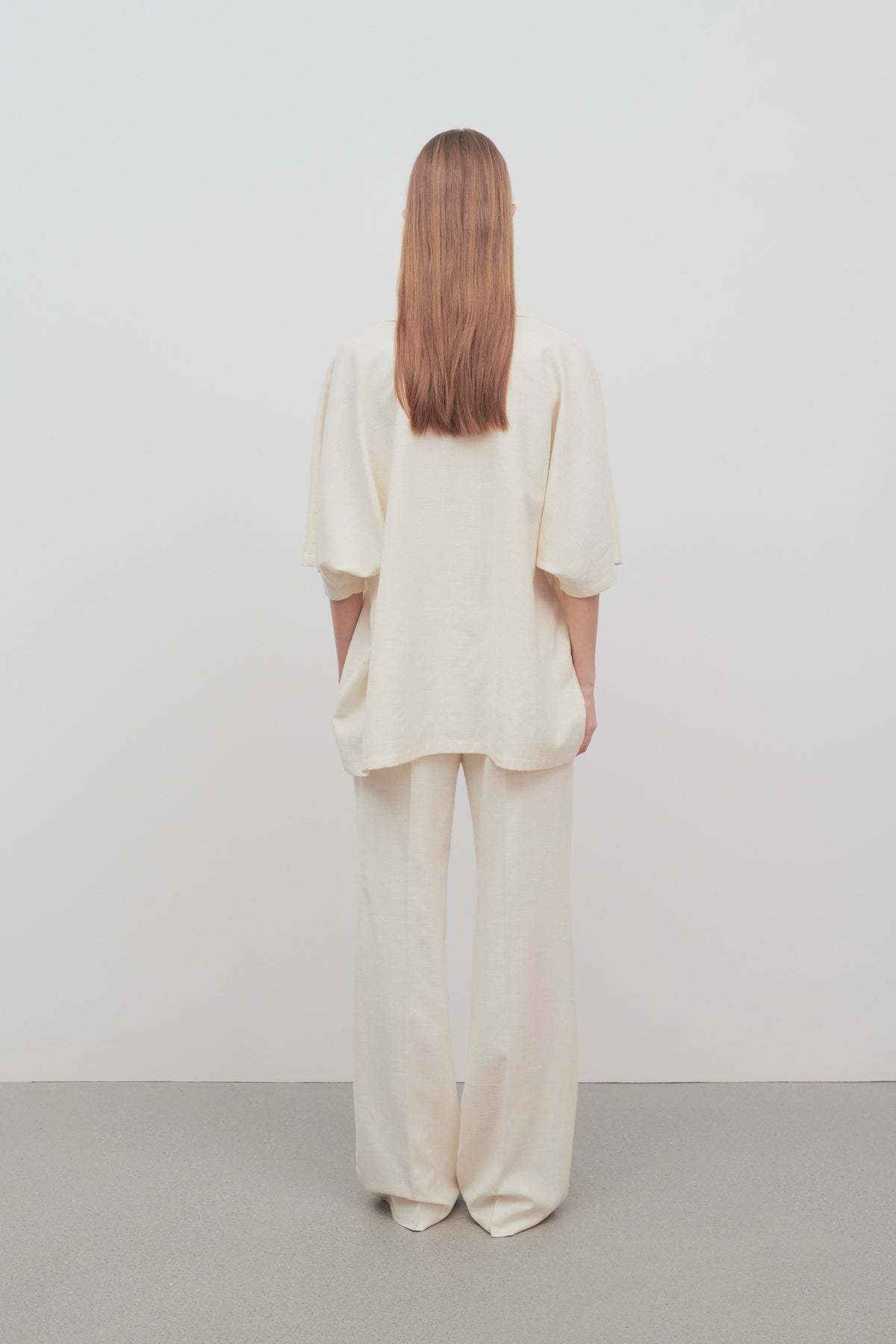The Row Pantalone In Neutral