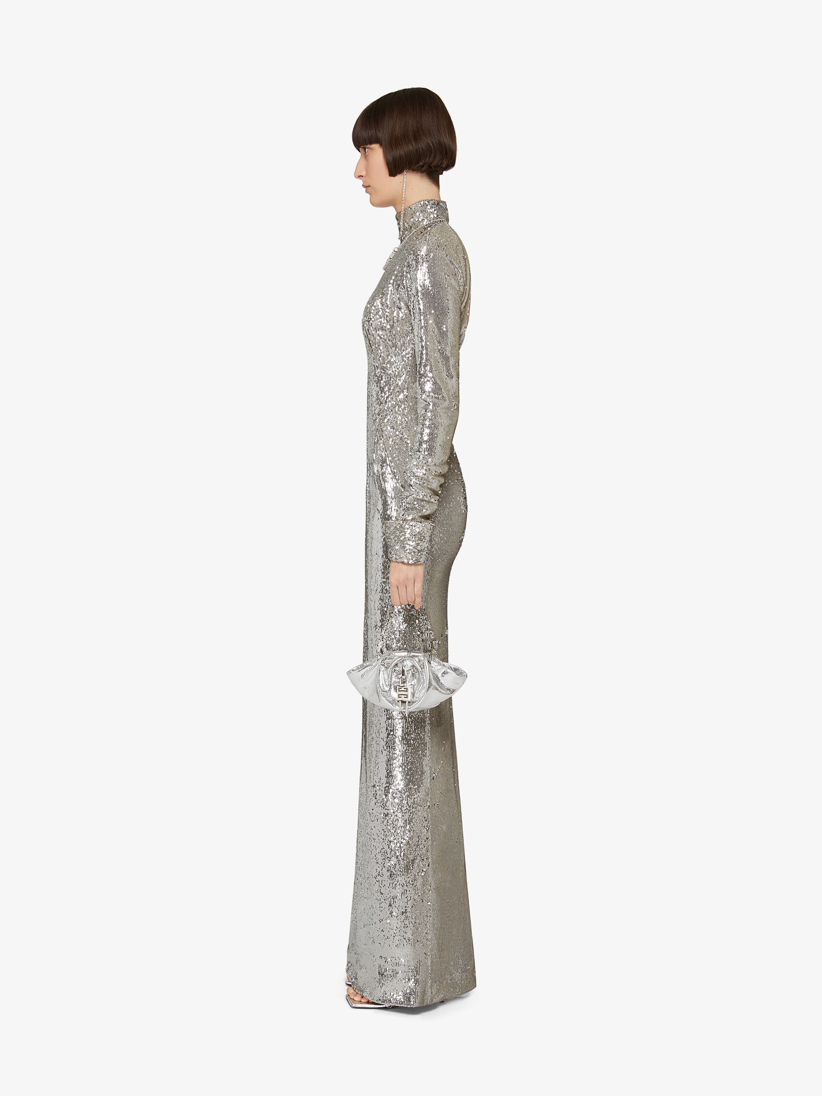 Givenchy Bare-back Embroidered Dress In White