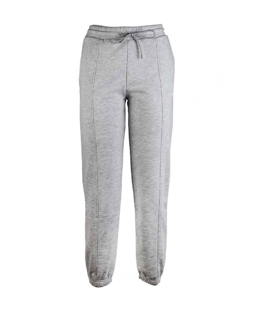 Msgm Lace Up Casual Pants In Gray