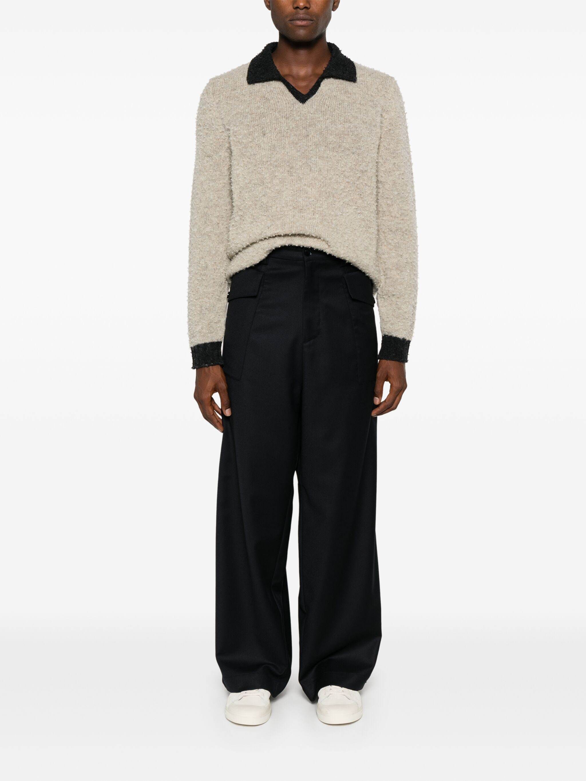 Barena Venezia Barena Pantalone Caorloto Flan In Black