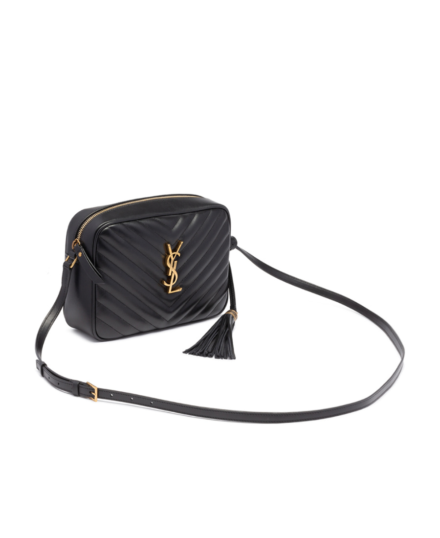 Saint Laurent Lou Camera Bag In Black
