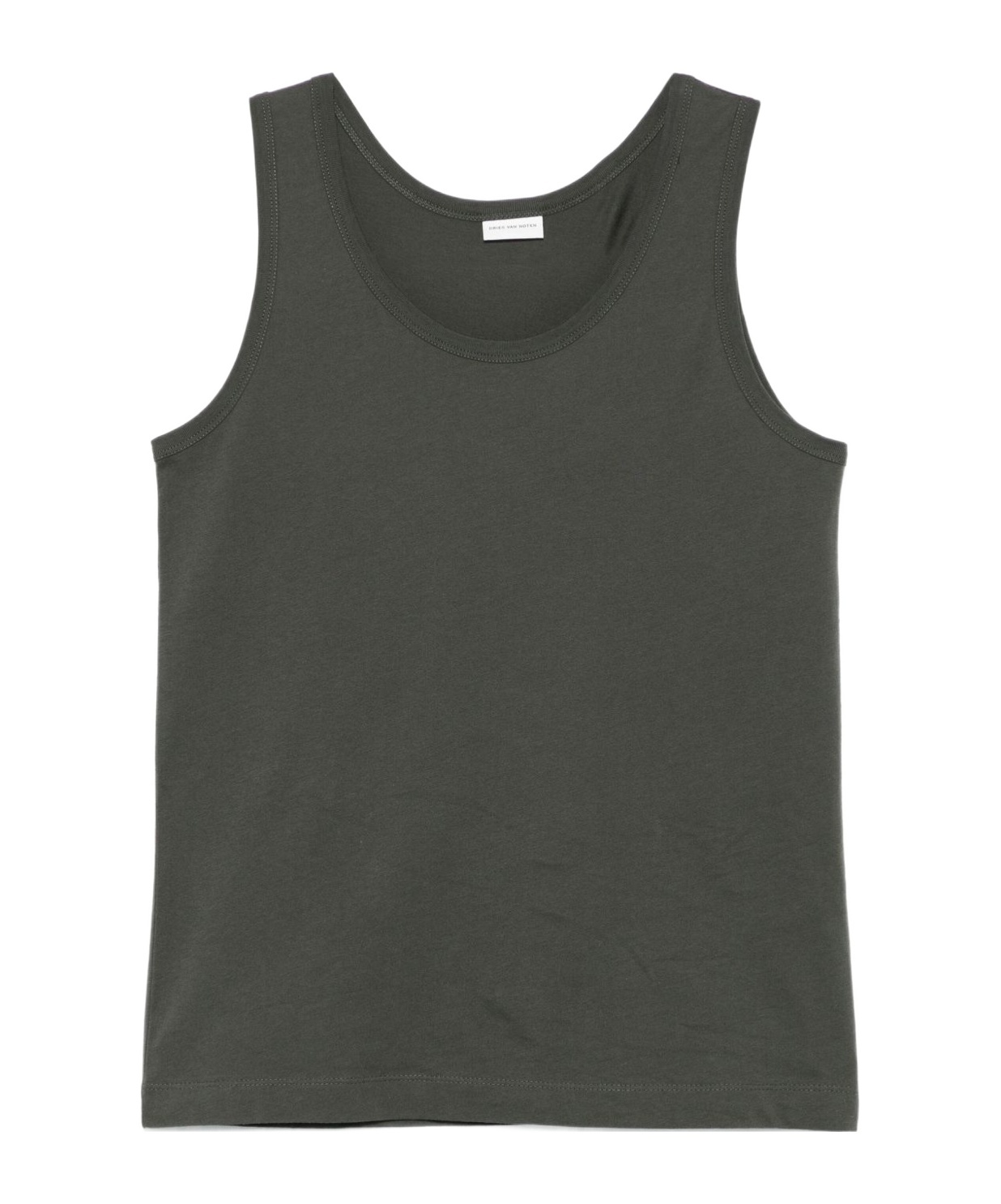 Dries Van Noten Helio Tank Top In Gray