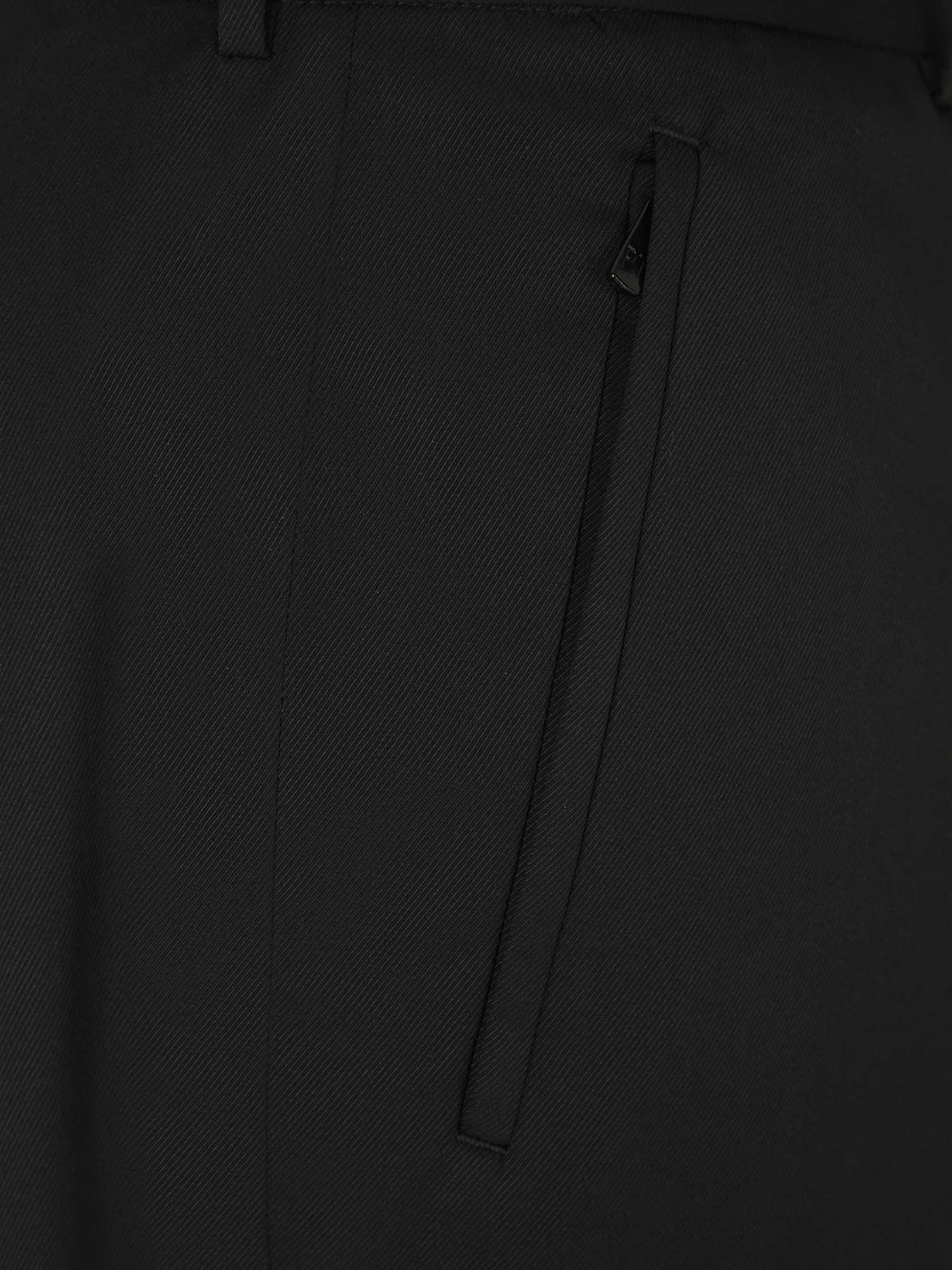 Pt01 Multi-pocket Casual Pants In Black