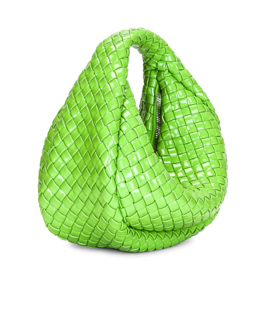 Bottega Veneta Leather Handbag In Green