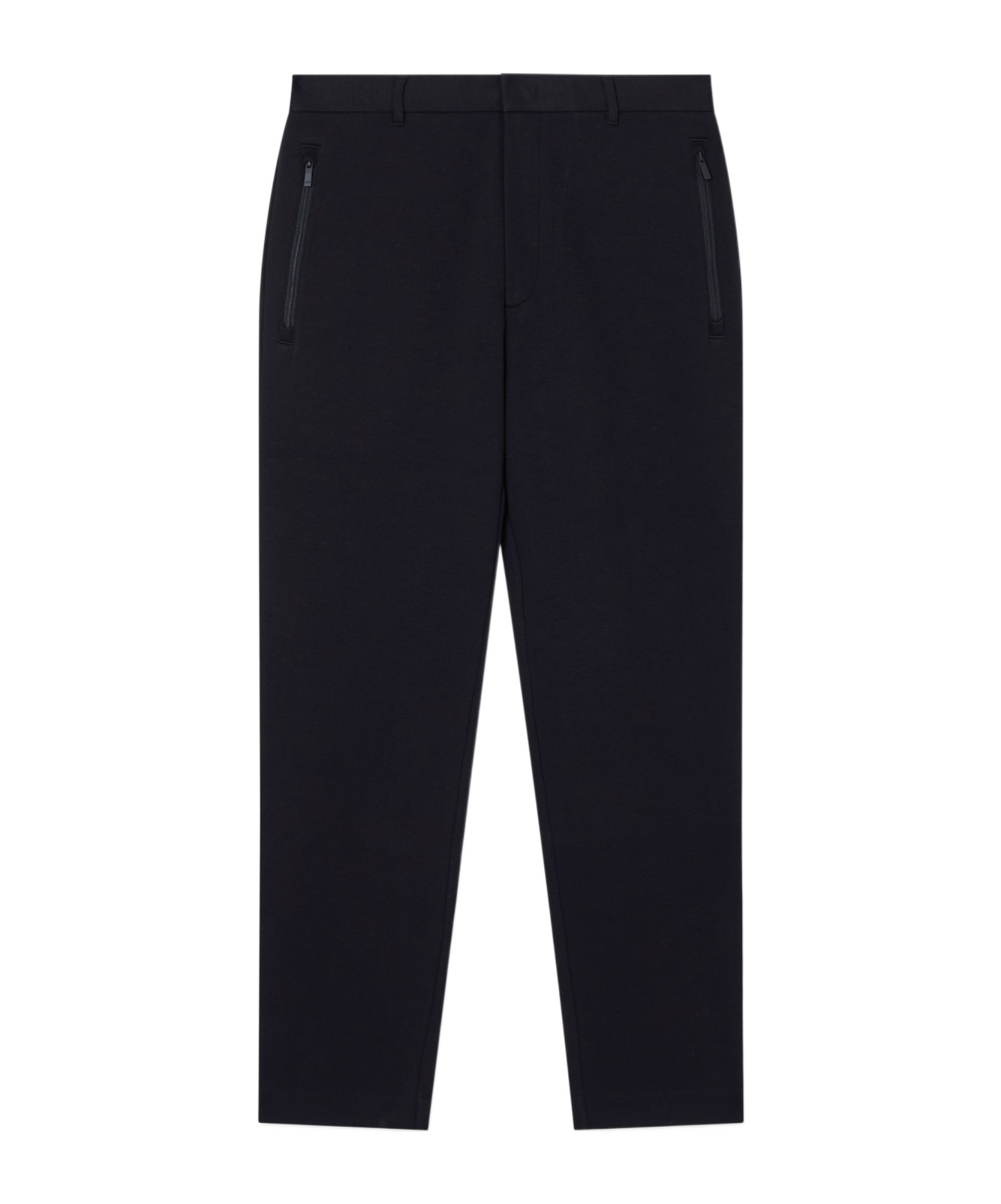 Armani Exchange Zipper Pocket Slacks In Blue