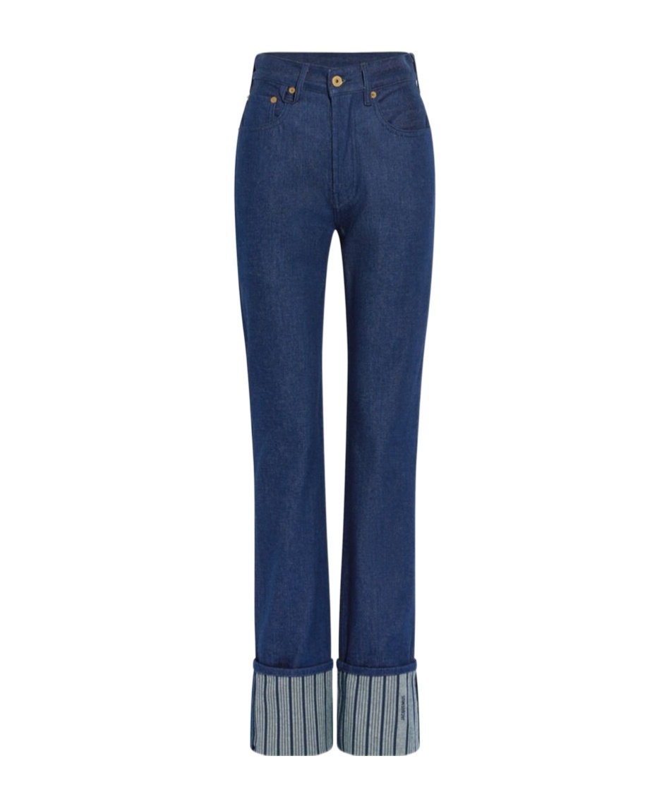 Jacquemus Le De-nimes Large Jeans In Blue