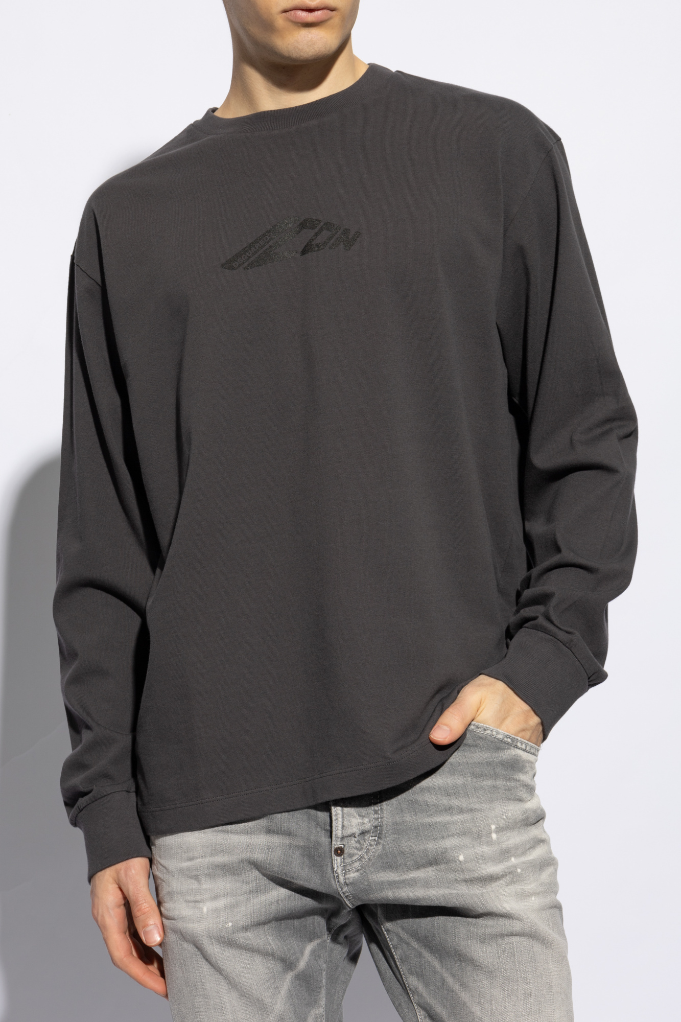 Dsquared2 Icon Drop-shoulder Cotton T-shirt In Black