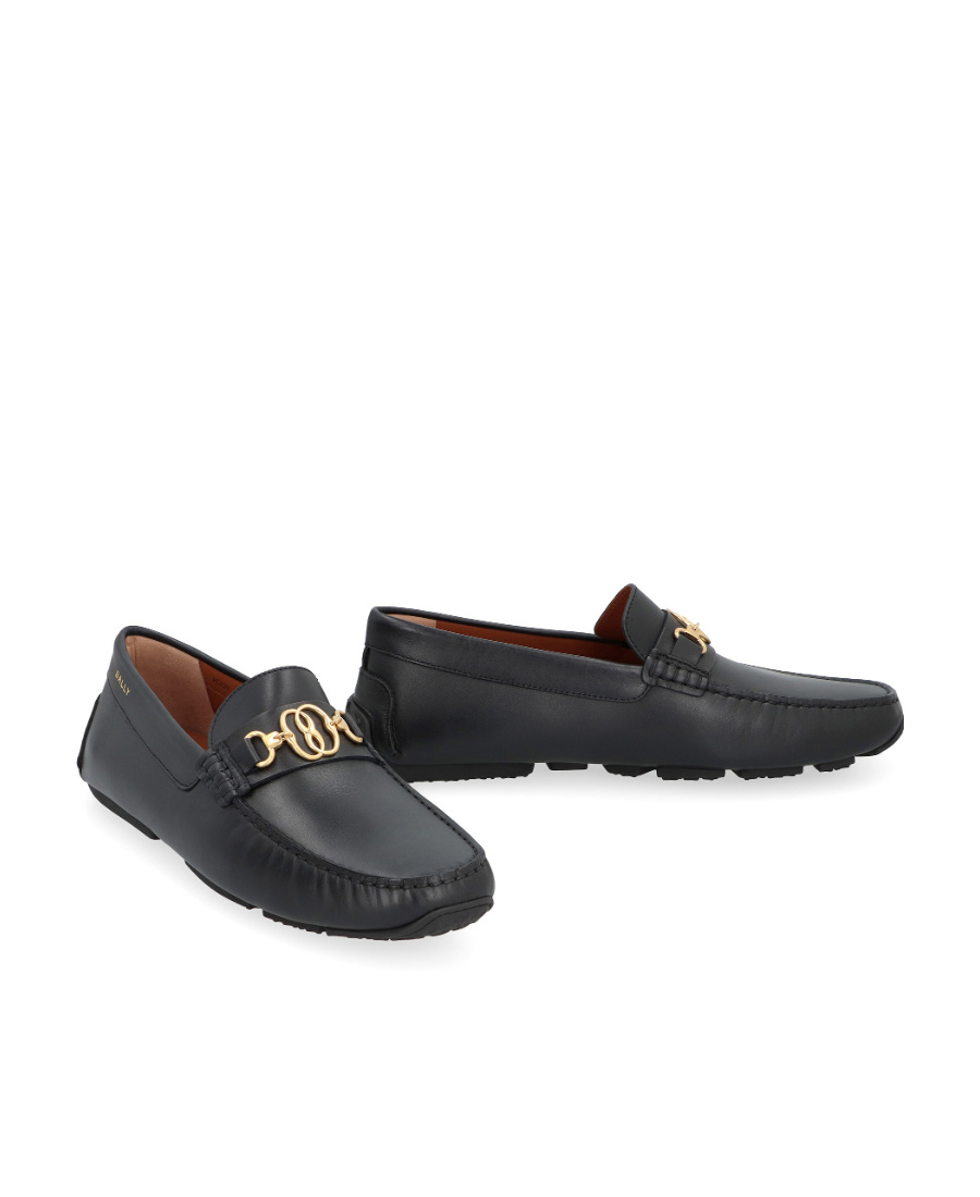 Bally Logo Loafers