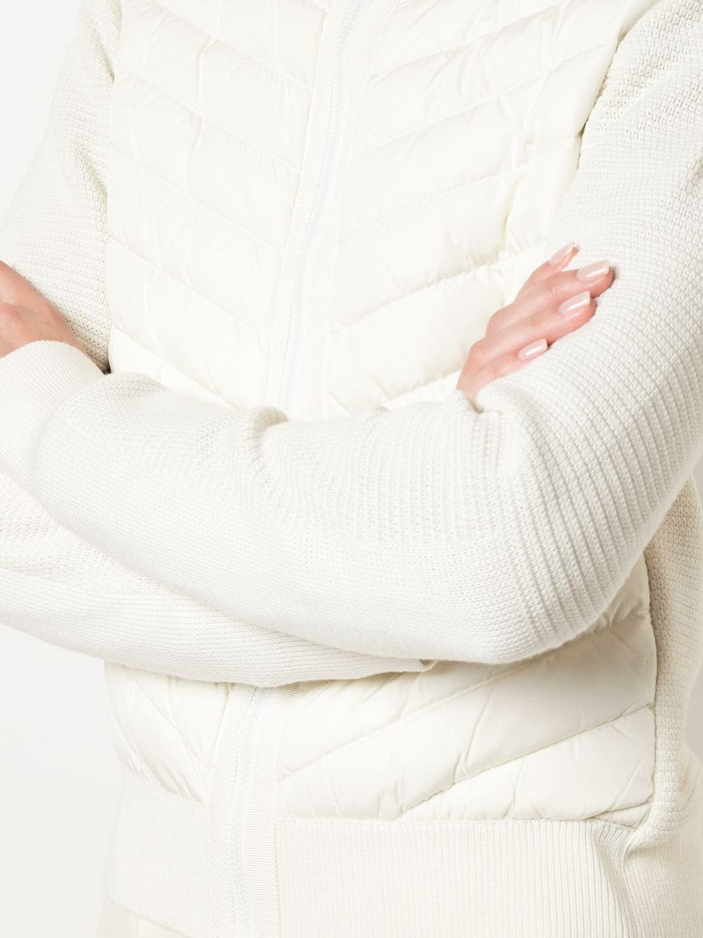 CANADA GOOSE QUILTED KNIT JACKET