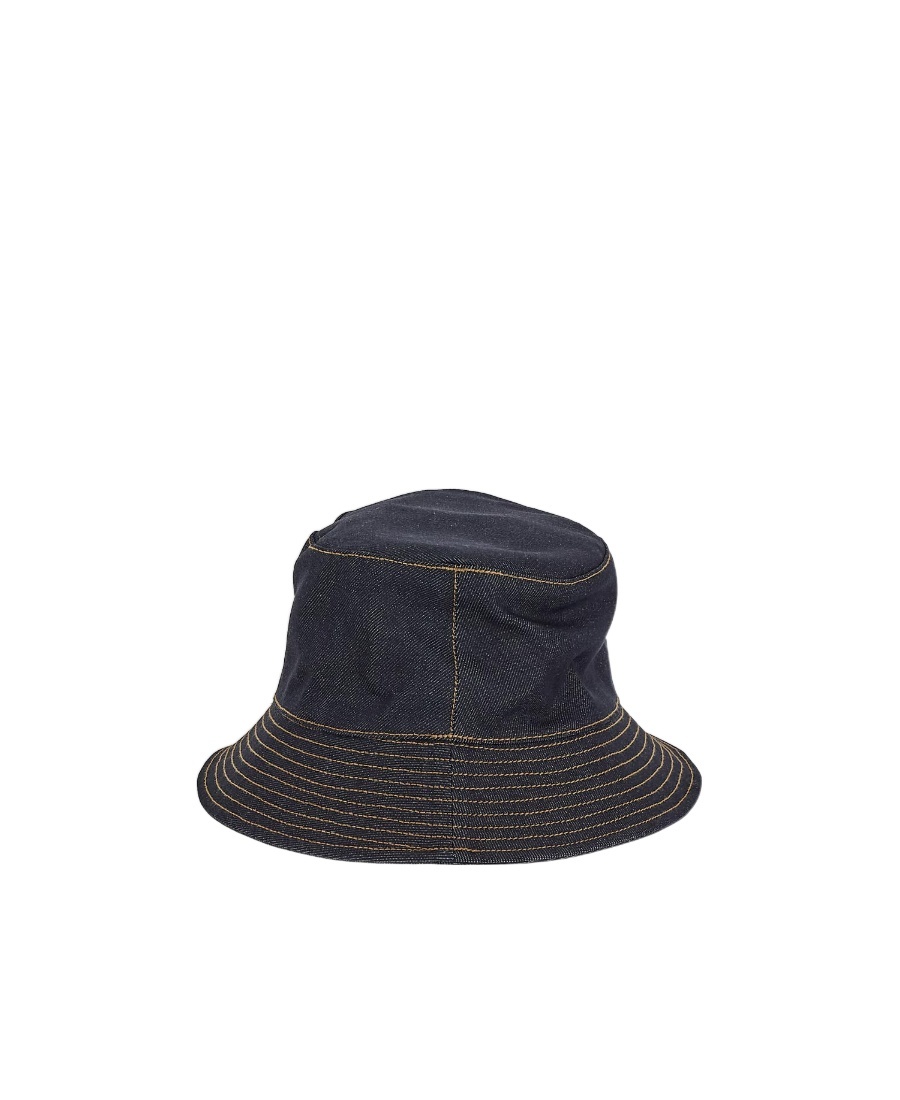 Apc Contrast Stitching Bucket Hat In Black