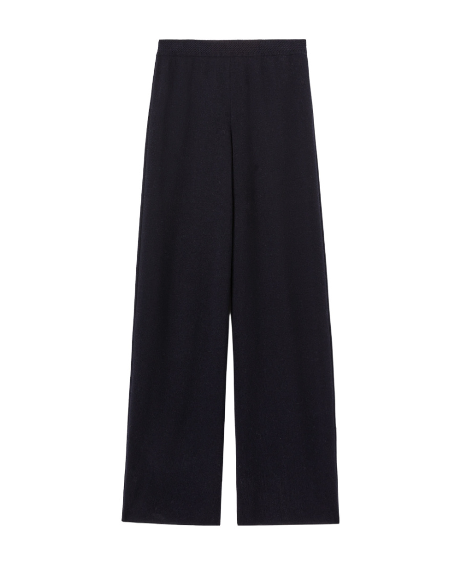 Loro Piana Wide-legged Casual Pants In Black