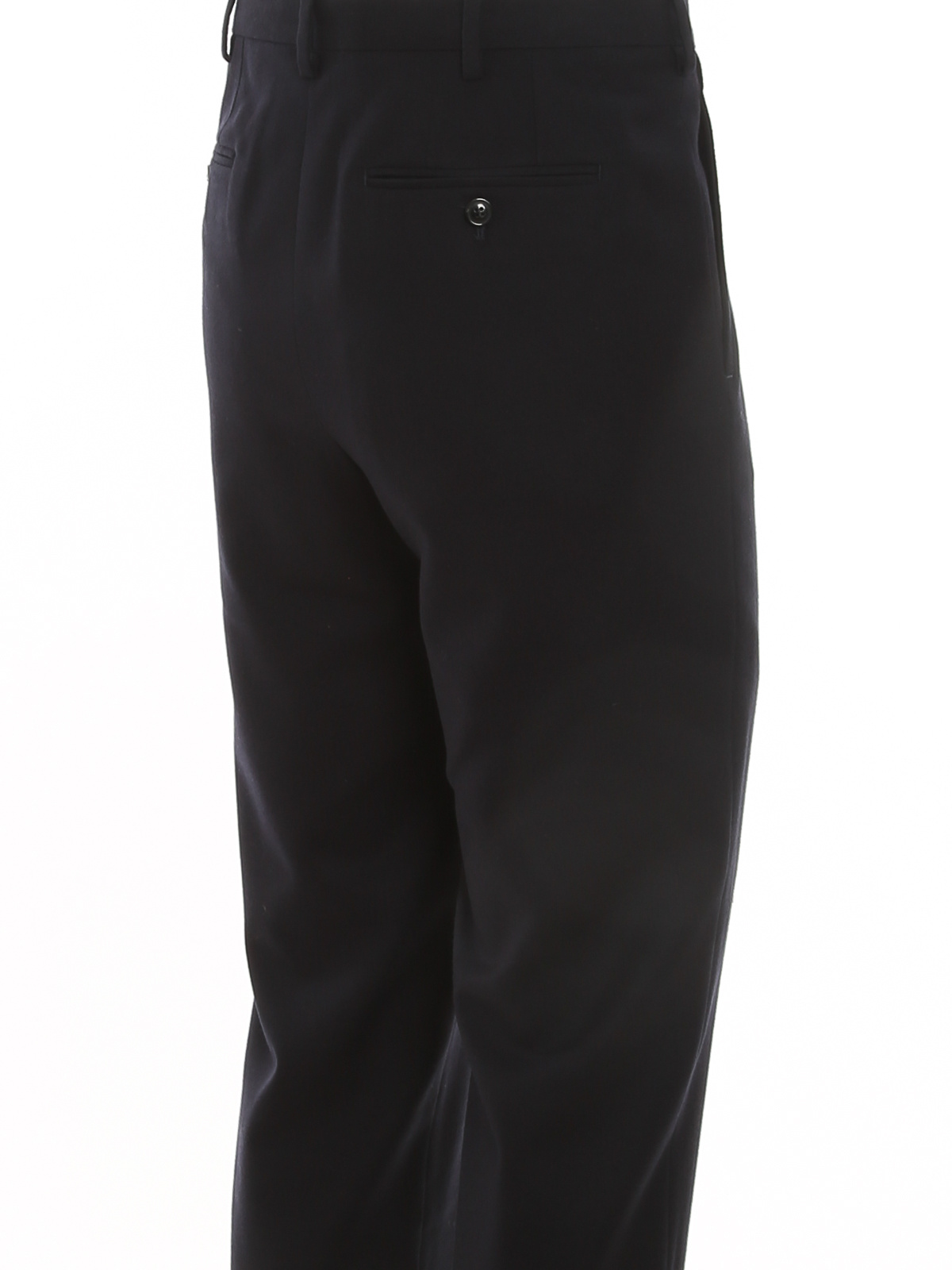 Giorgio Armani Tapered Trousers In Black