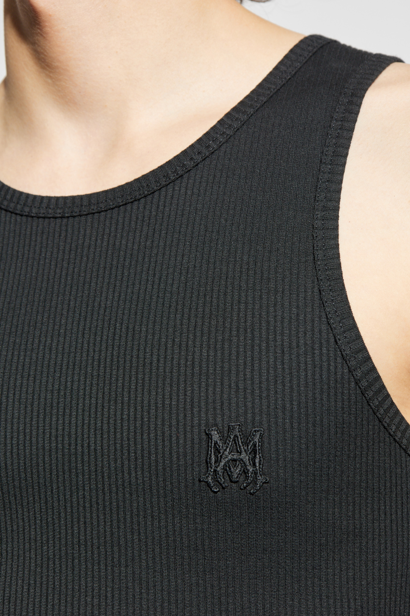 Amiri Sleeveless Vest In Black