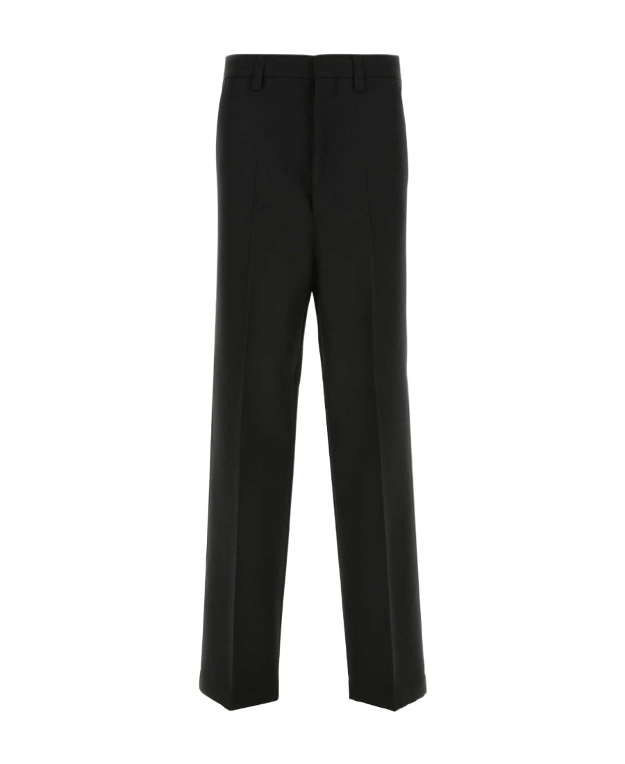 AMI ALEXANDRE MATTIUSSI WIDE-LEG TAILORED TROUSERS