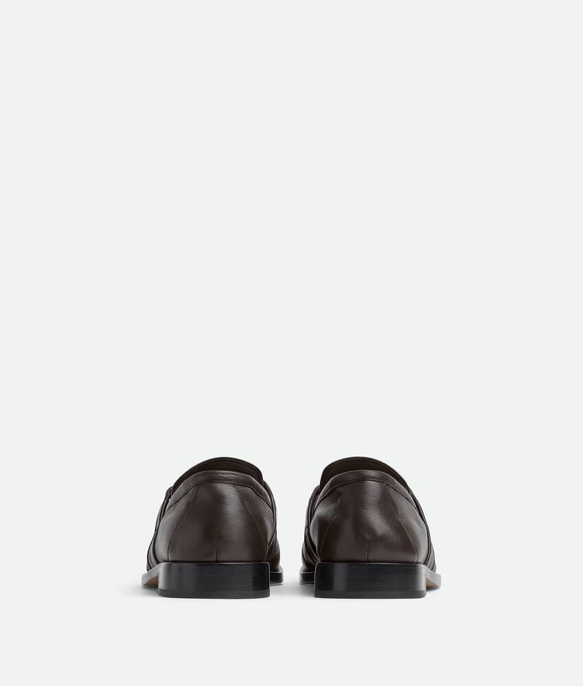 Shop Bottega Veneta Astaire Knotted Loafers In Black