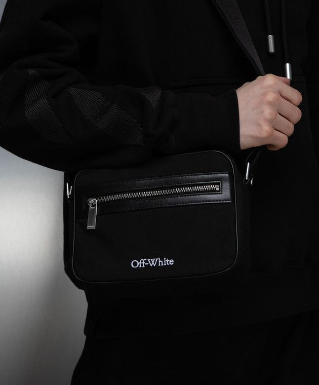 Off-white Black Core Camera Bag In Black