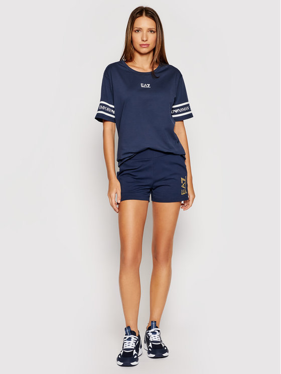 EA7 LOGO DETAILS T-SHIRT 