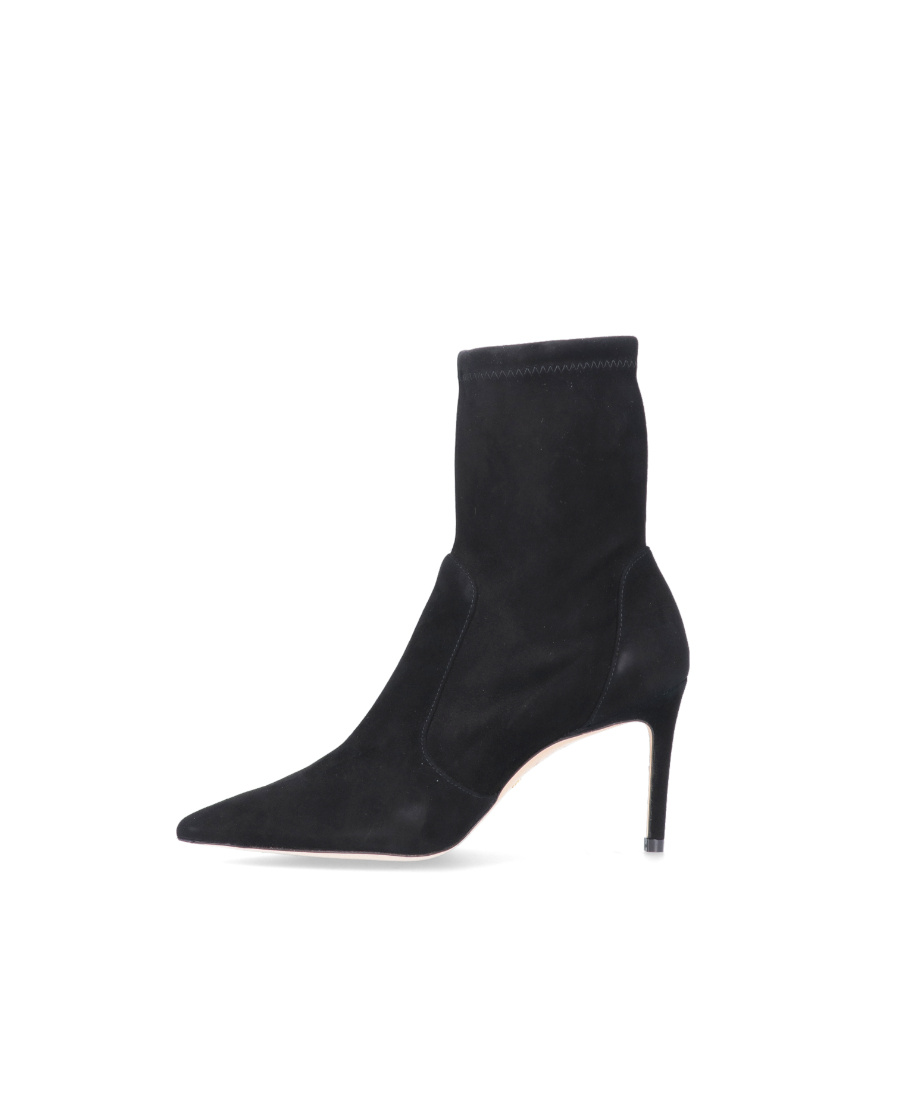 Stuart Weitzman Pointed-toe 900mm High-heel Boots In Black
