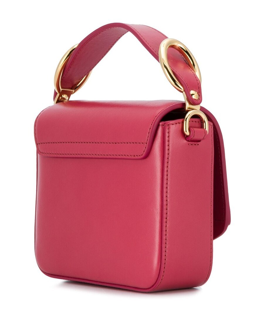 Chloé Flip C Single Shoulder Bag In Red