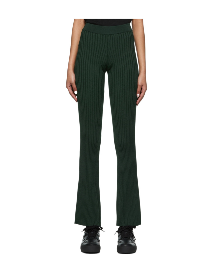 Ami Alexandre Mattiussi Knitted Trousers In Black