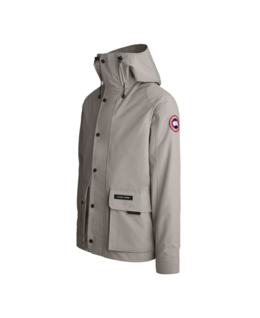 Canada Goose Lockeport Hooded Jacket In Gray