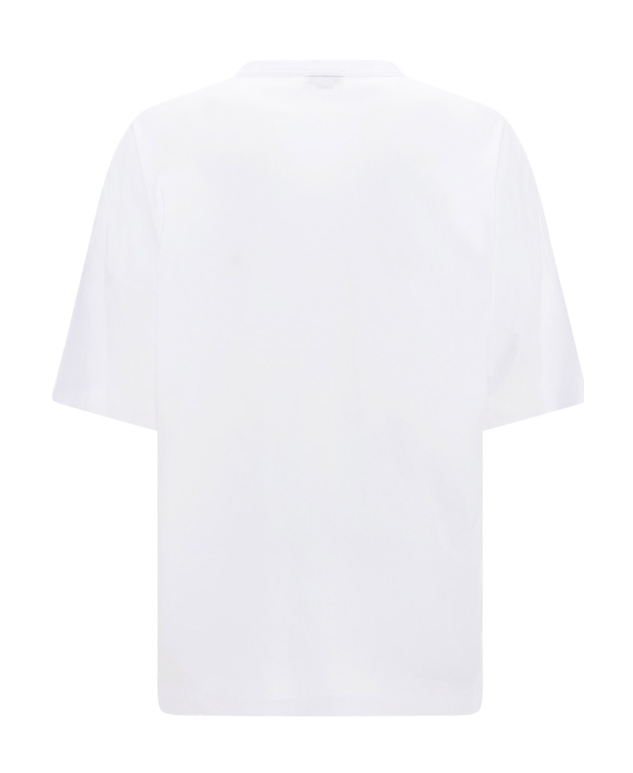 Alexander Mcqueen Mcqueen Graffiti Logo-print T-shirt In White