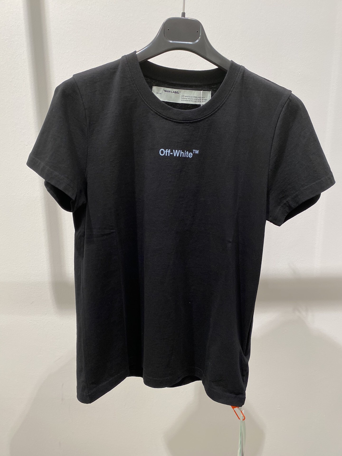 Off-white Graphic Print Cotton T-shirt In Black
