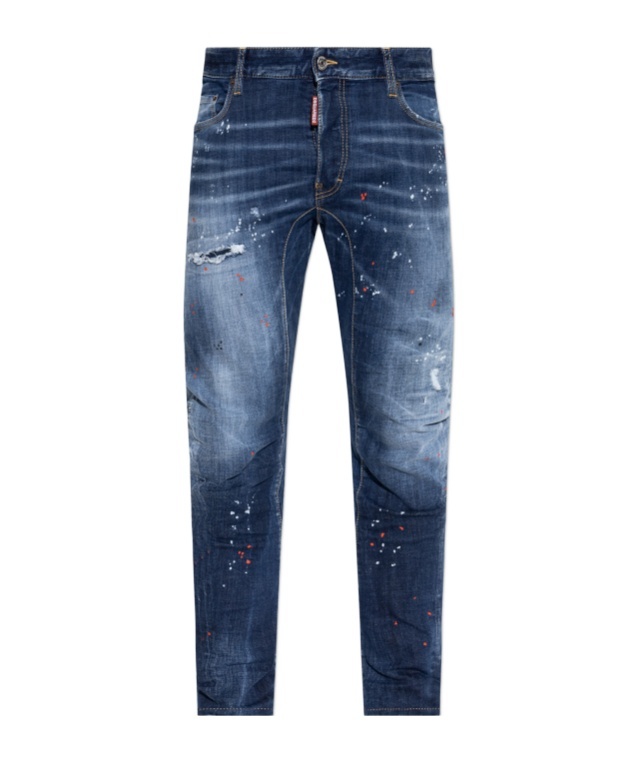 Dsquared2 Distressed Belt Loop Trousers
