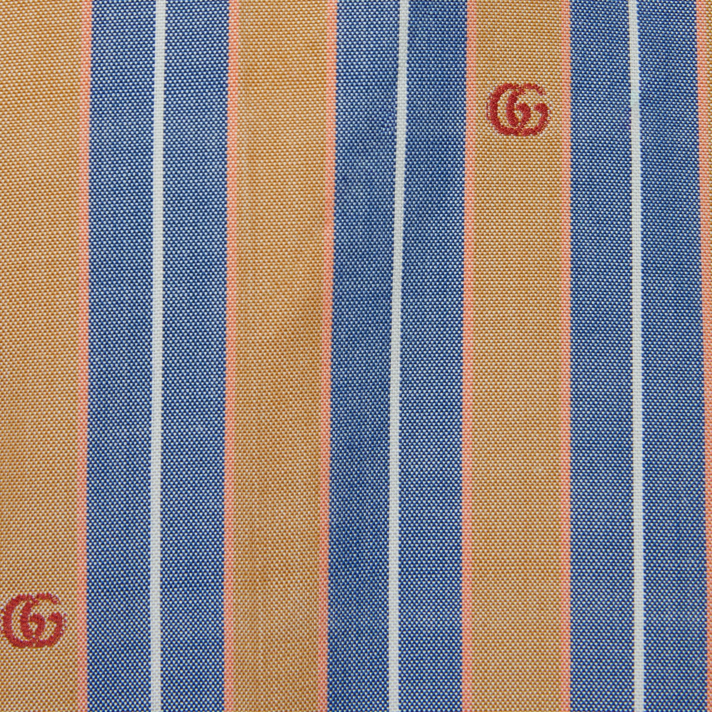 GUCCI GUCCI KIDS OXFORD STRIPED SHORTS