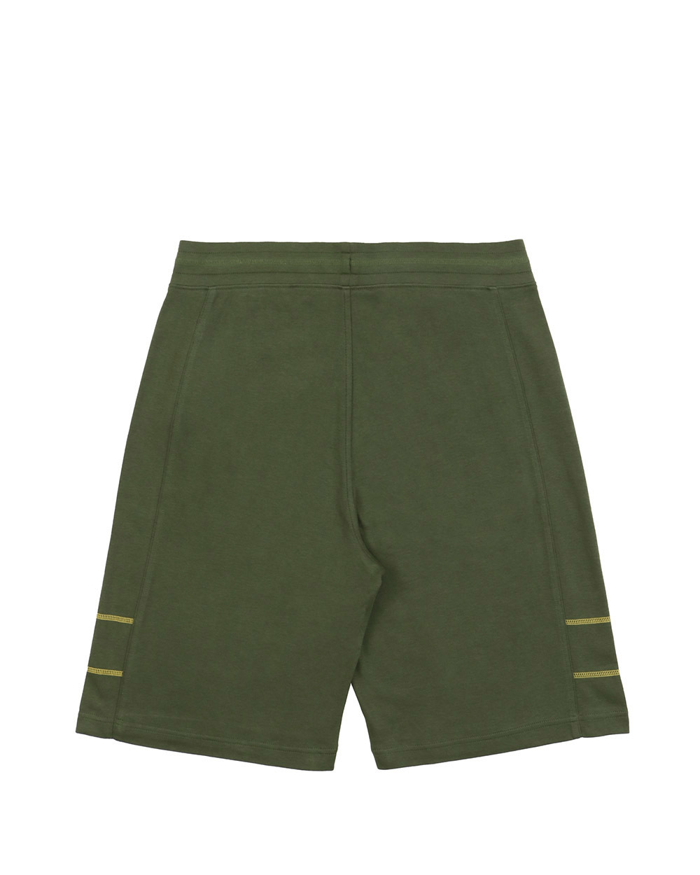 Ea7 Elastic Waist Shorts In Green